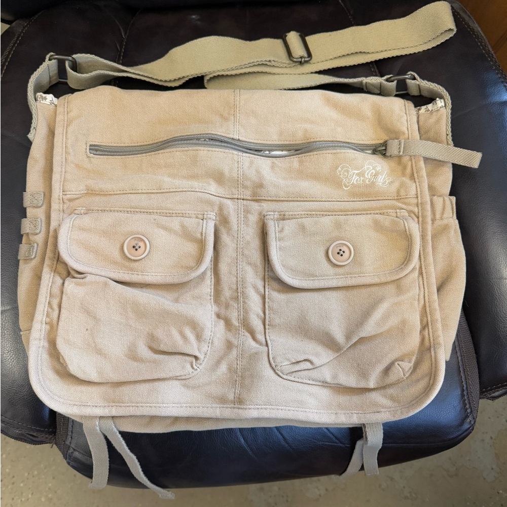 Fox Racing Messenger Bag Khaki/Flowers
